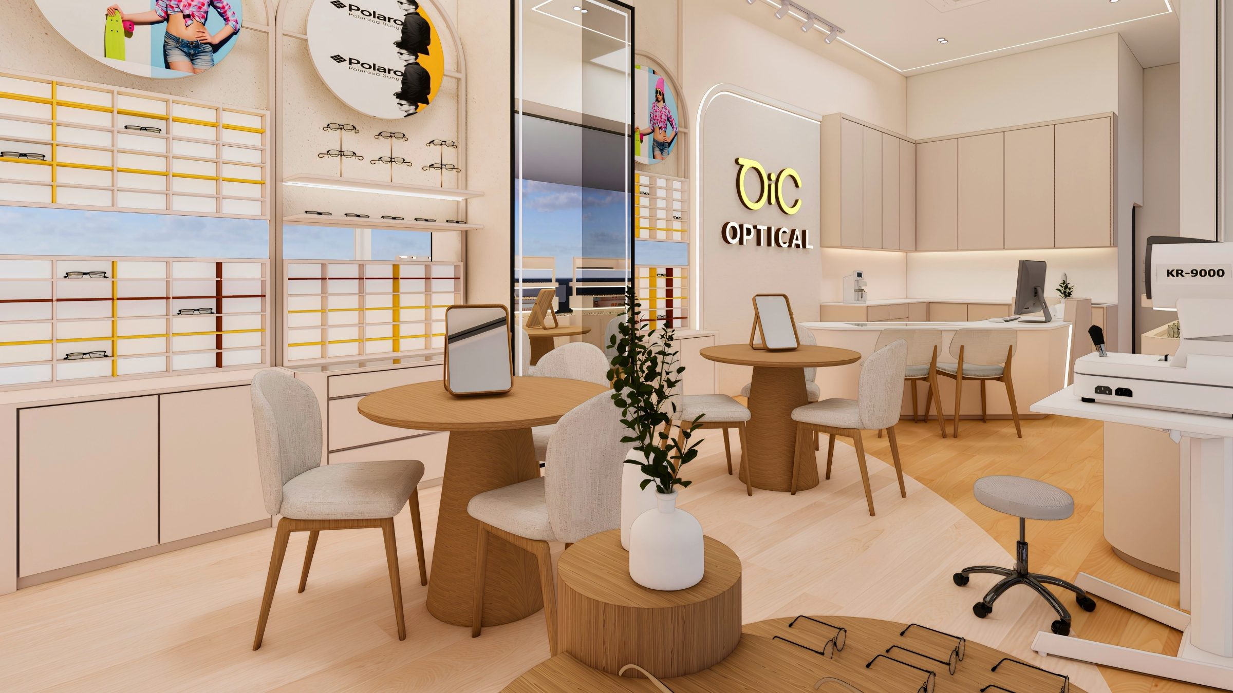 OiC optical Shop Showroom